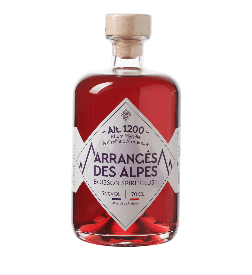 Rhum Arrangé Myrtille, Mure & distillat d’arquebuse - Alt 1200