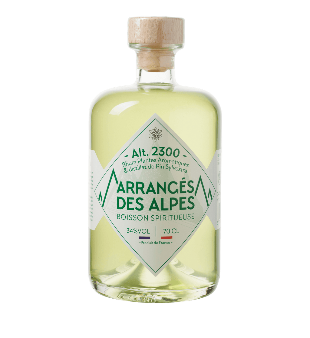 Rhum Arrangé aux plantes aromatique & distillat de pin sylvestre - Alt 2300