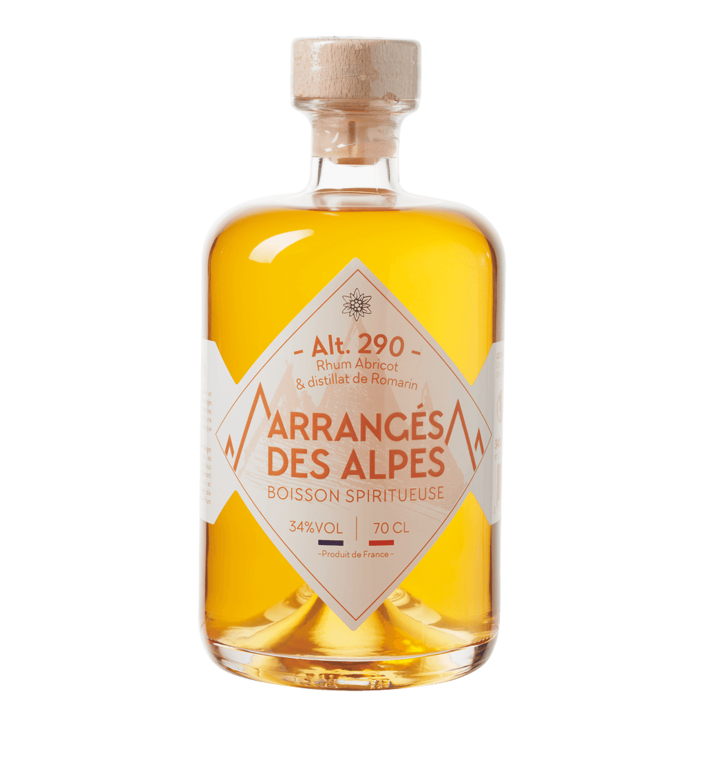 Rhum Arrangé Abricot et distillat de Romarin - Alt 290