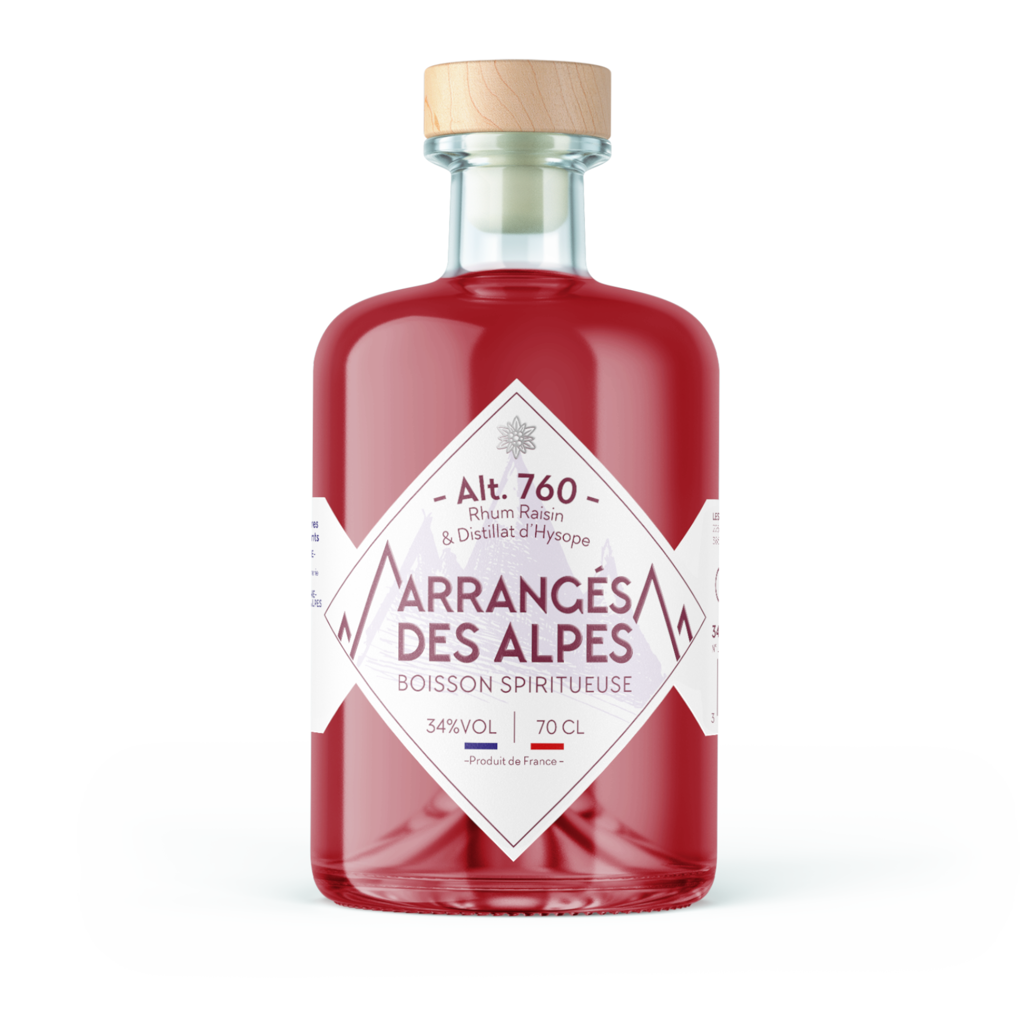 Rhum Arrangé Raisin & Distillat d’Hysope - Alt 760