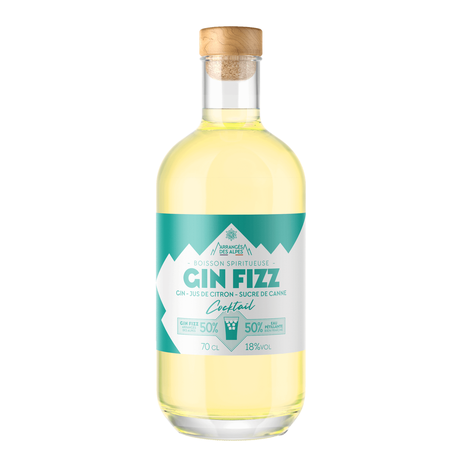 Gin Fizz prêt en 10 secondes
